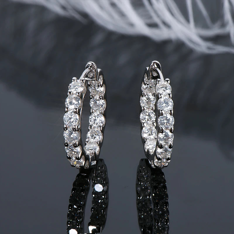 Moissanite Stud Earrings
