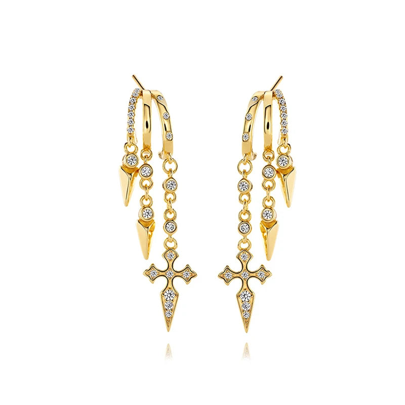 Triple Hoop Earrings