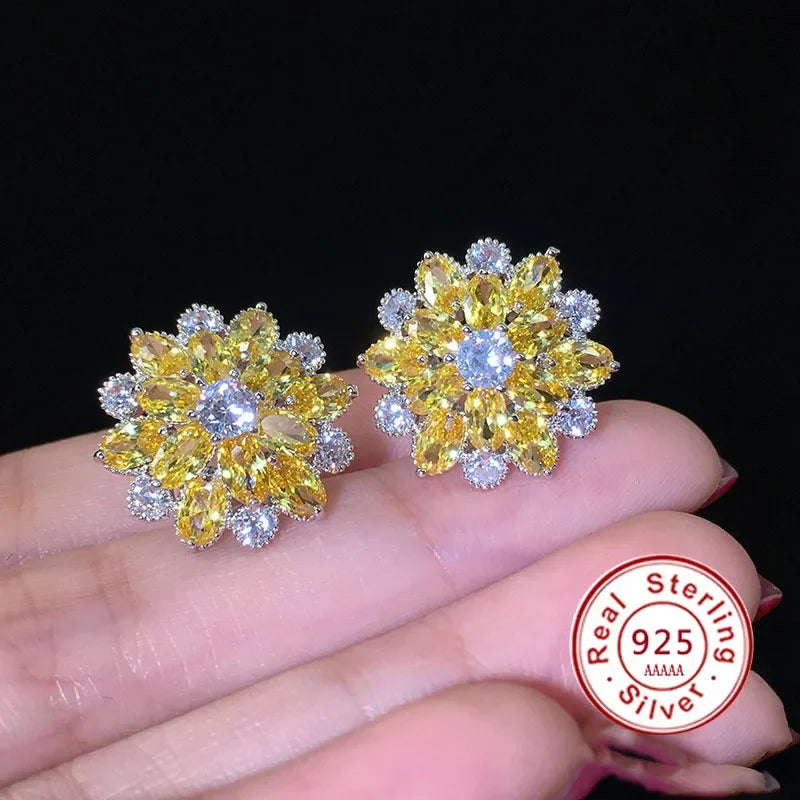 Flower Stud Earrings