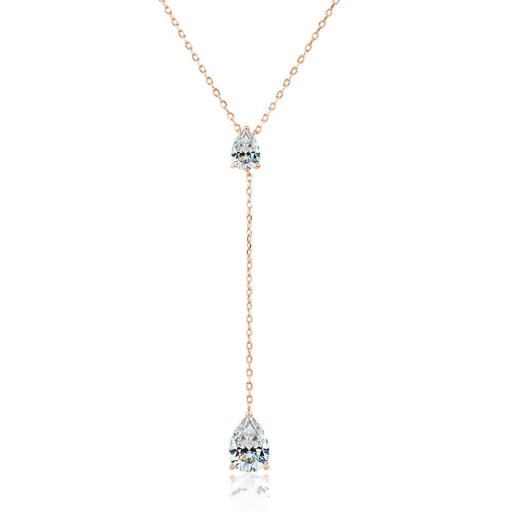 Waterdrop Tassel Necklace