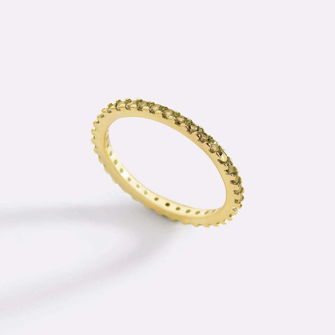 Birthstone Eternity Ring