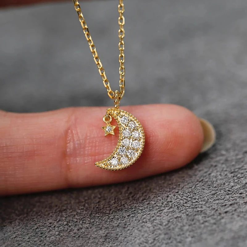 Star Moon Necklace