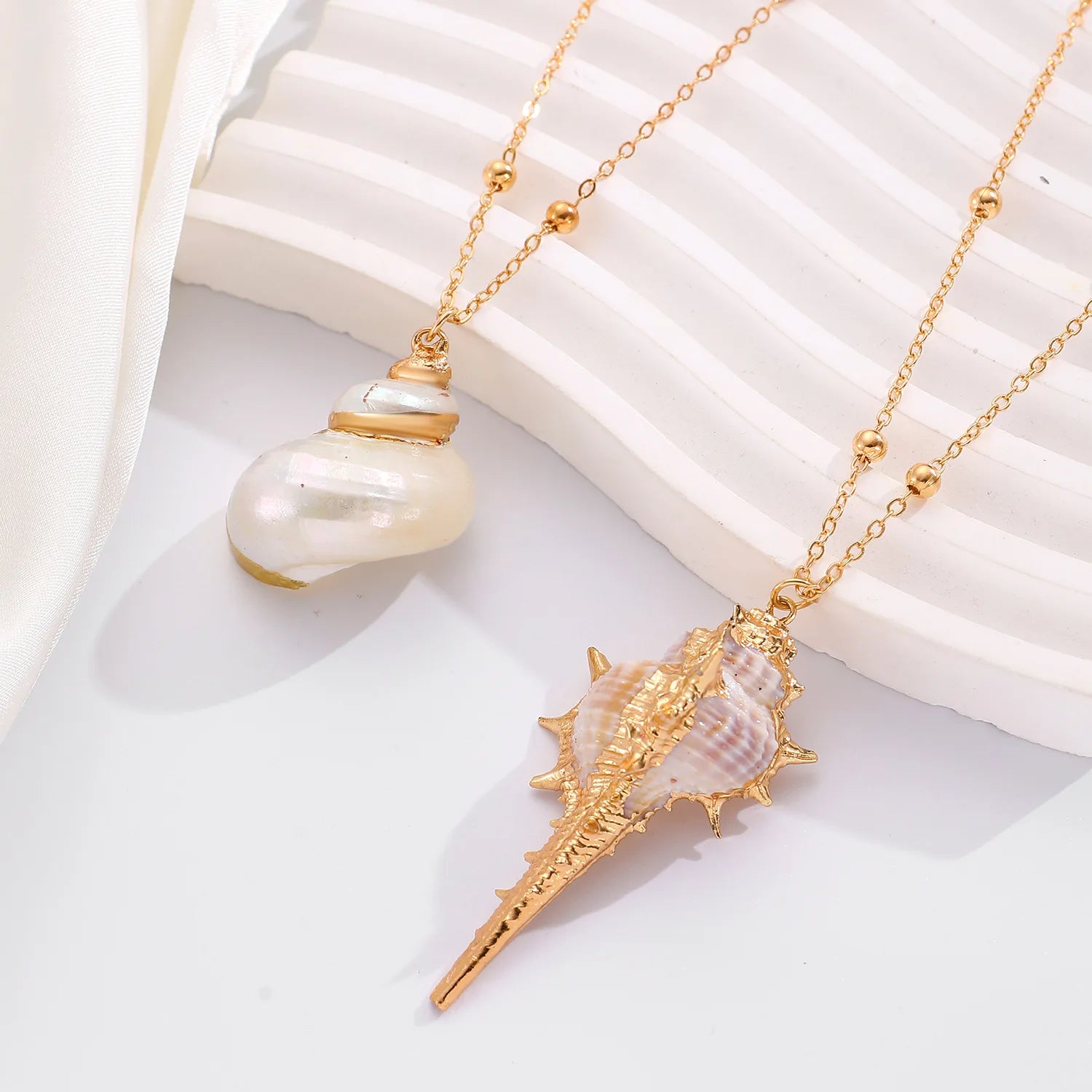 Shell Pendant Necklace