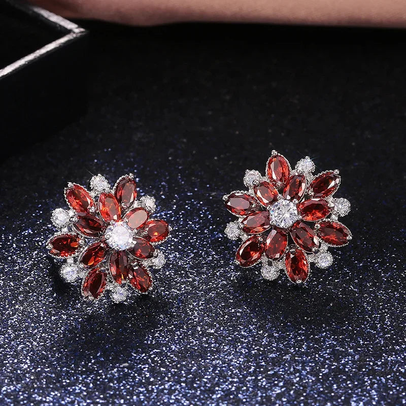 Flower Stud Earrings