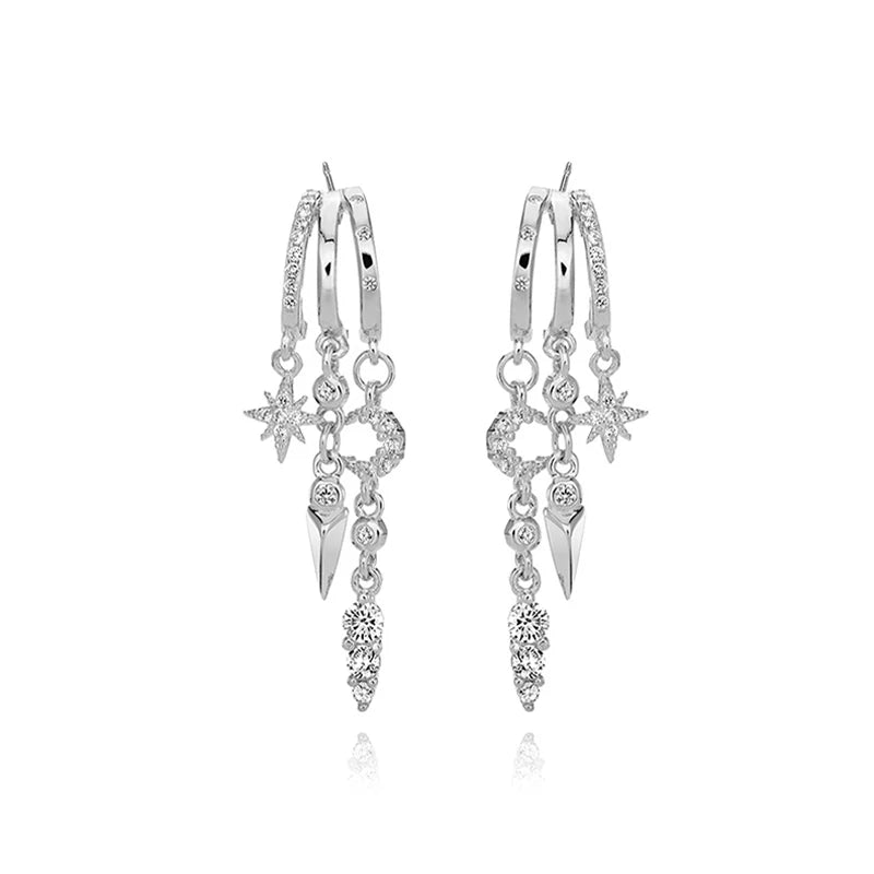 Triple Hoop Earrings