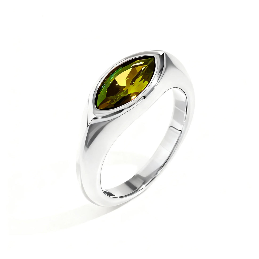 Titanium Marquise Ring