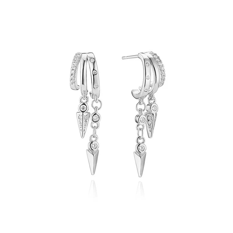 Triple Hoop Earrings