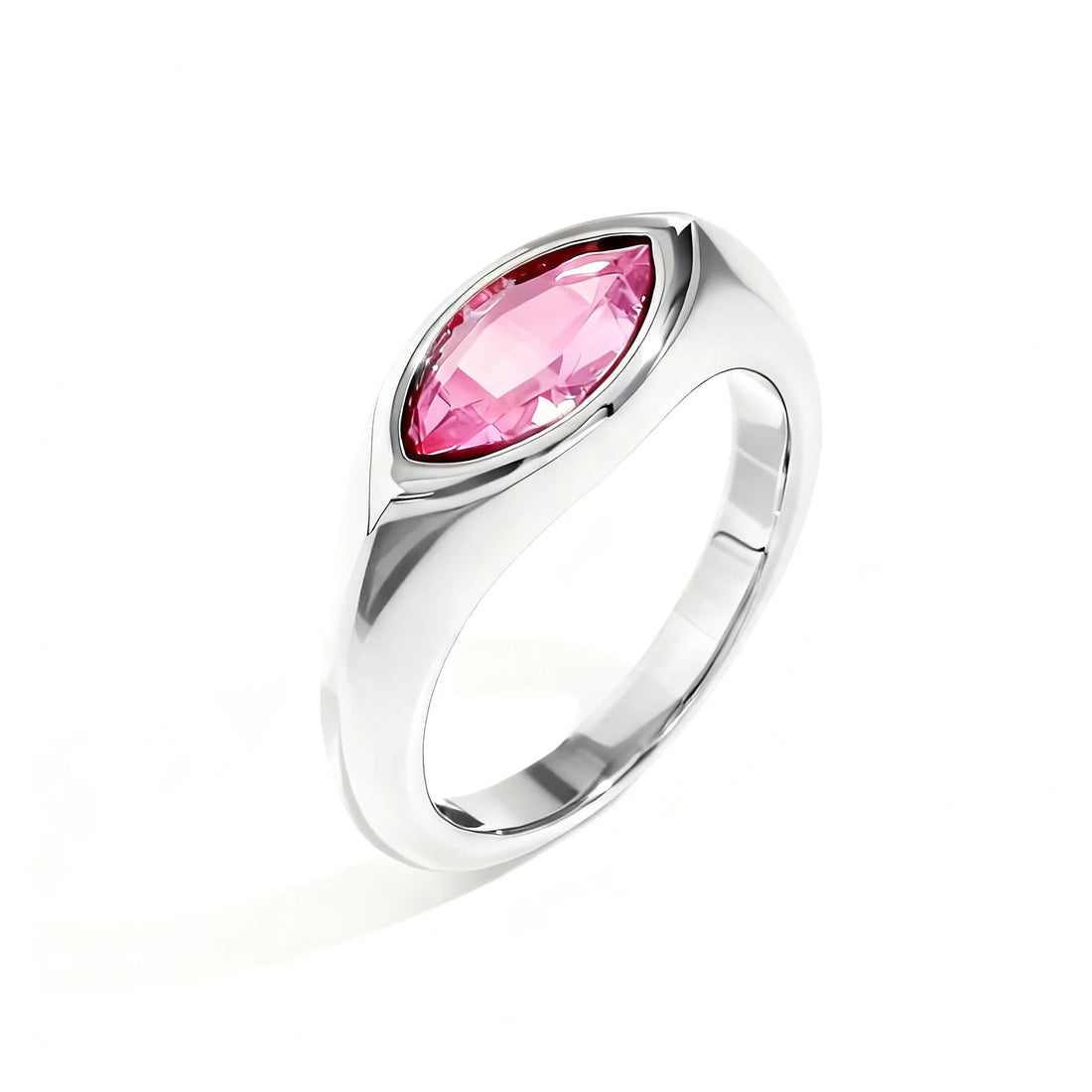 Titanium Marquise Ring