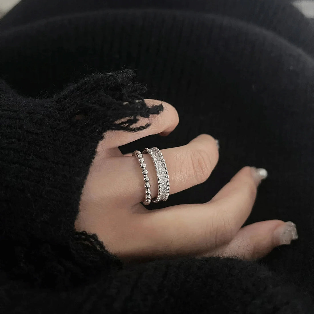 Moissanite Eternity Ring