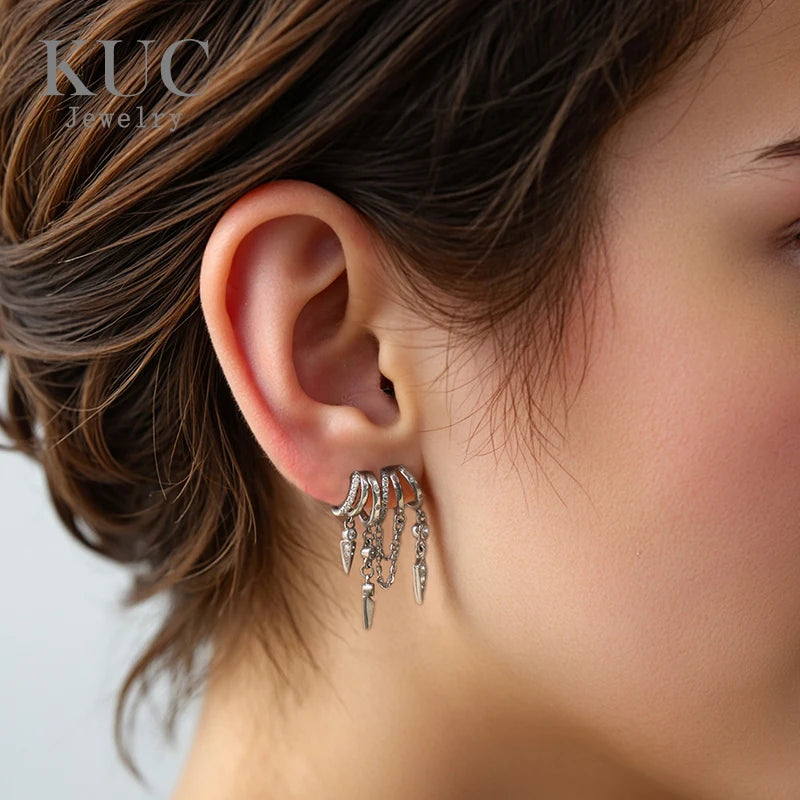 Triple Hoop Earrings