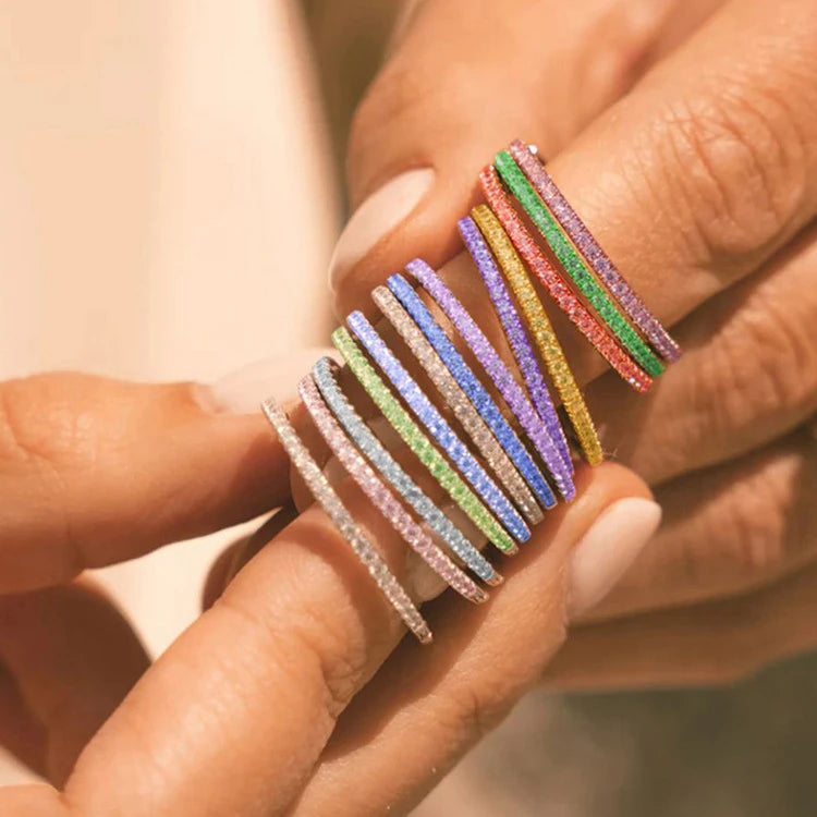Birthstone Eternity Ring