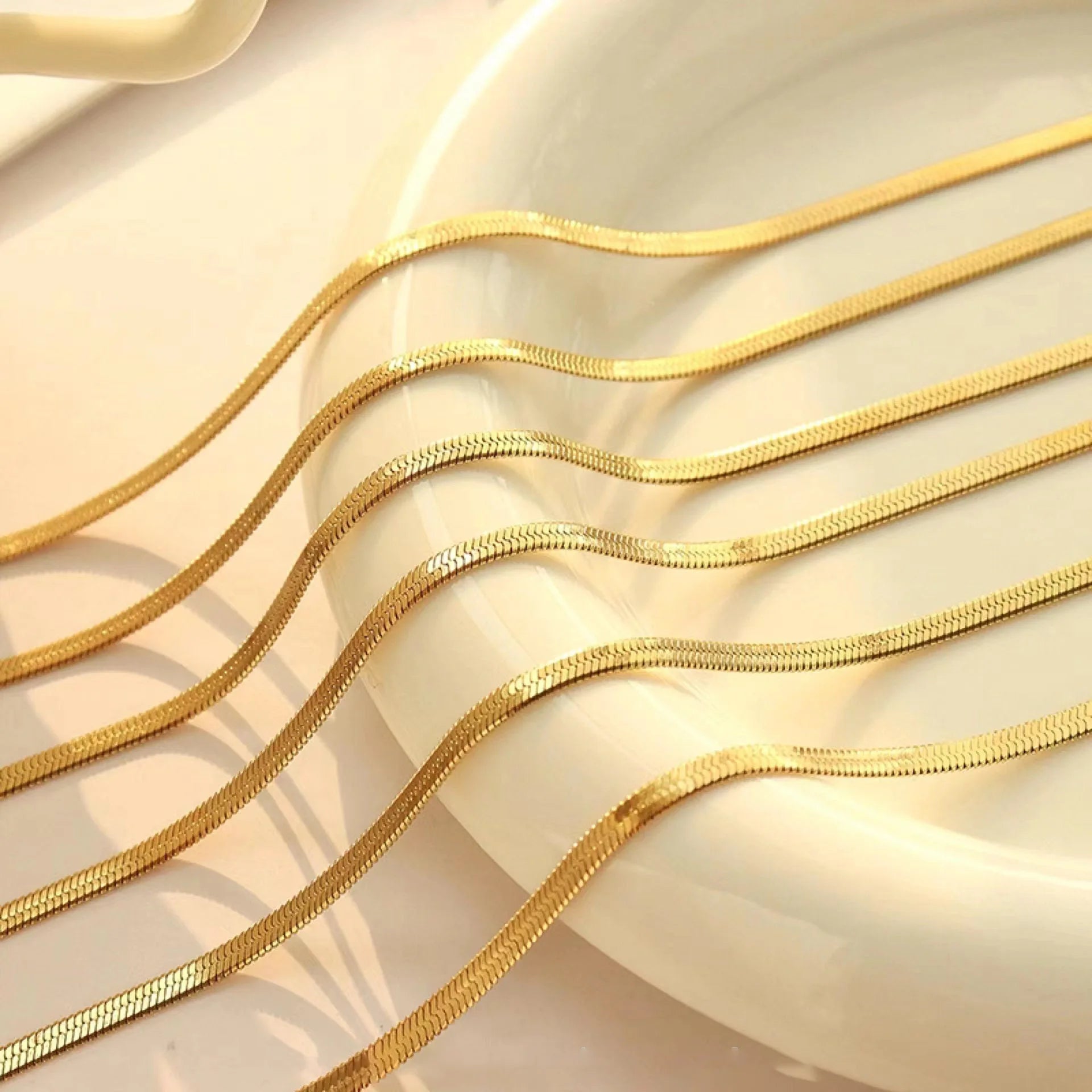 Gold Snake Necklace
