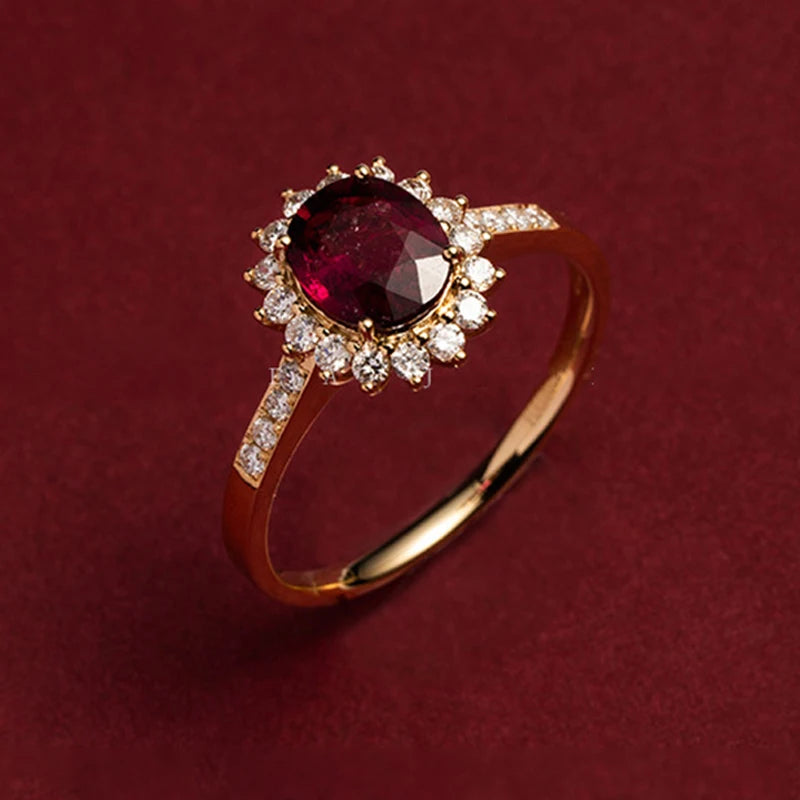 Red Gemstone Ring