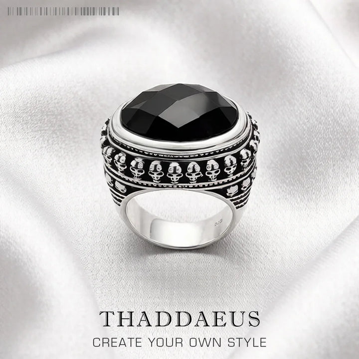 Black Skull Ring