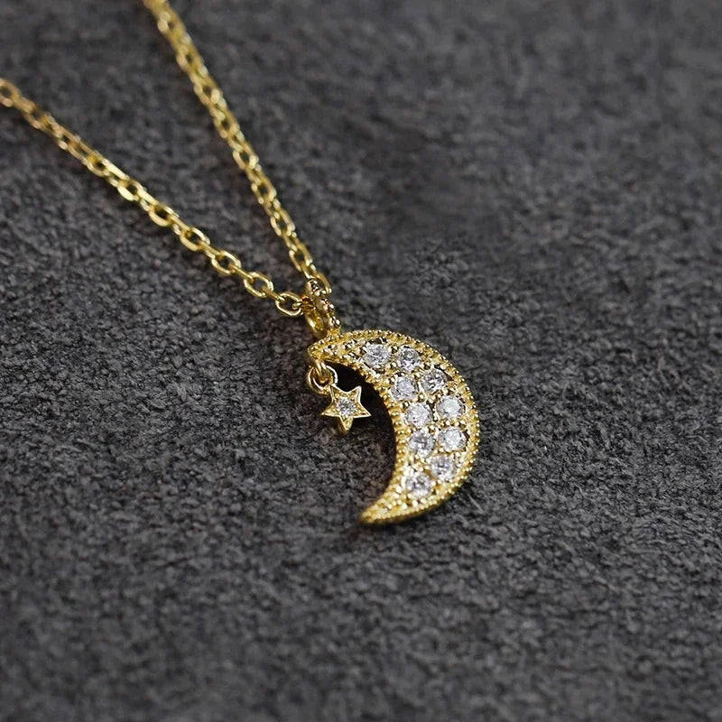 Star Moon Necklace