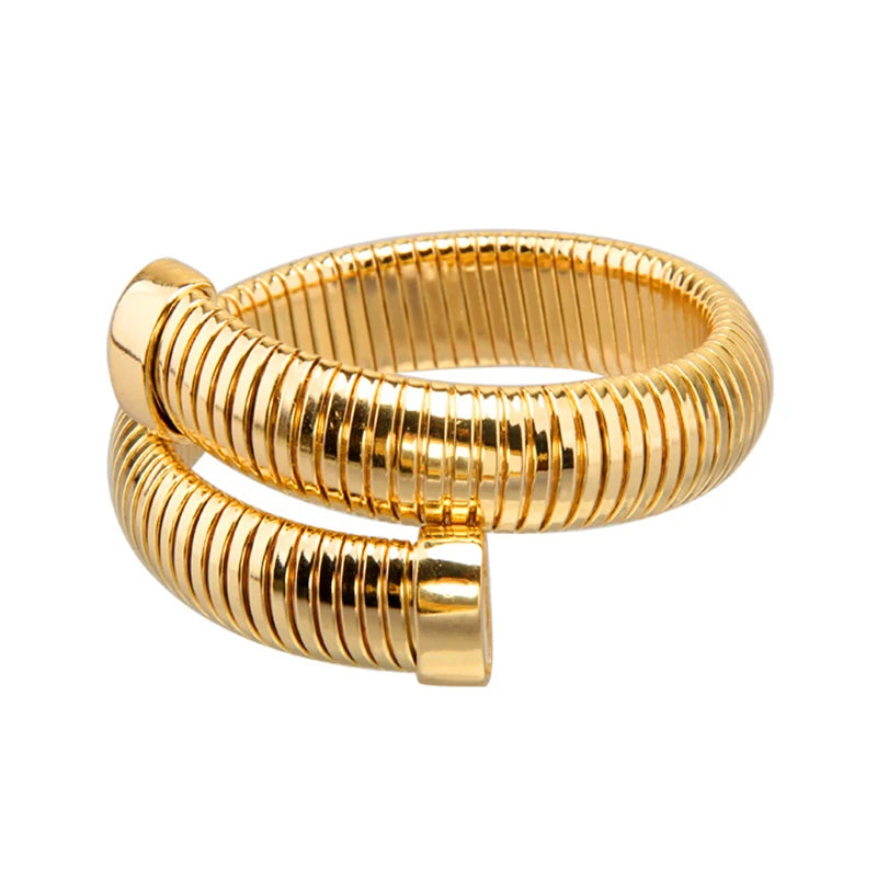 Adjustable Geometric Bangle