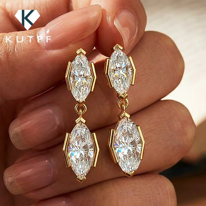 Marquise Drop Earrings