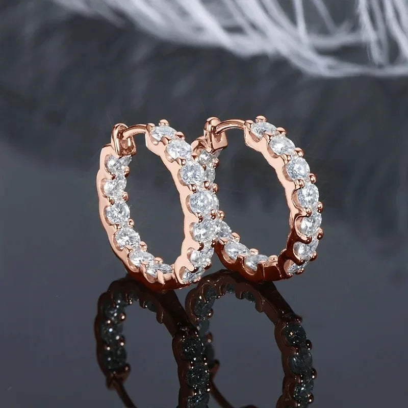 Moissanite Stud Earrings