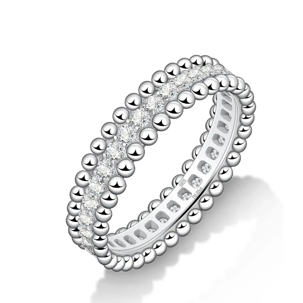 Moissanite Eternity Ring