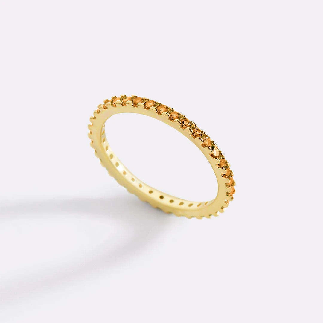 Birthstone Eternity Ring