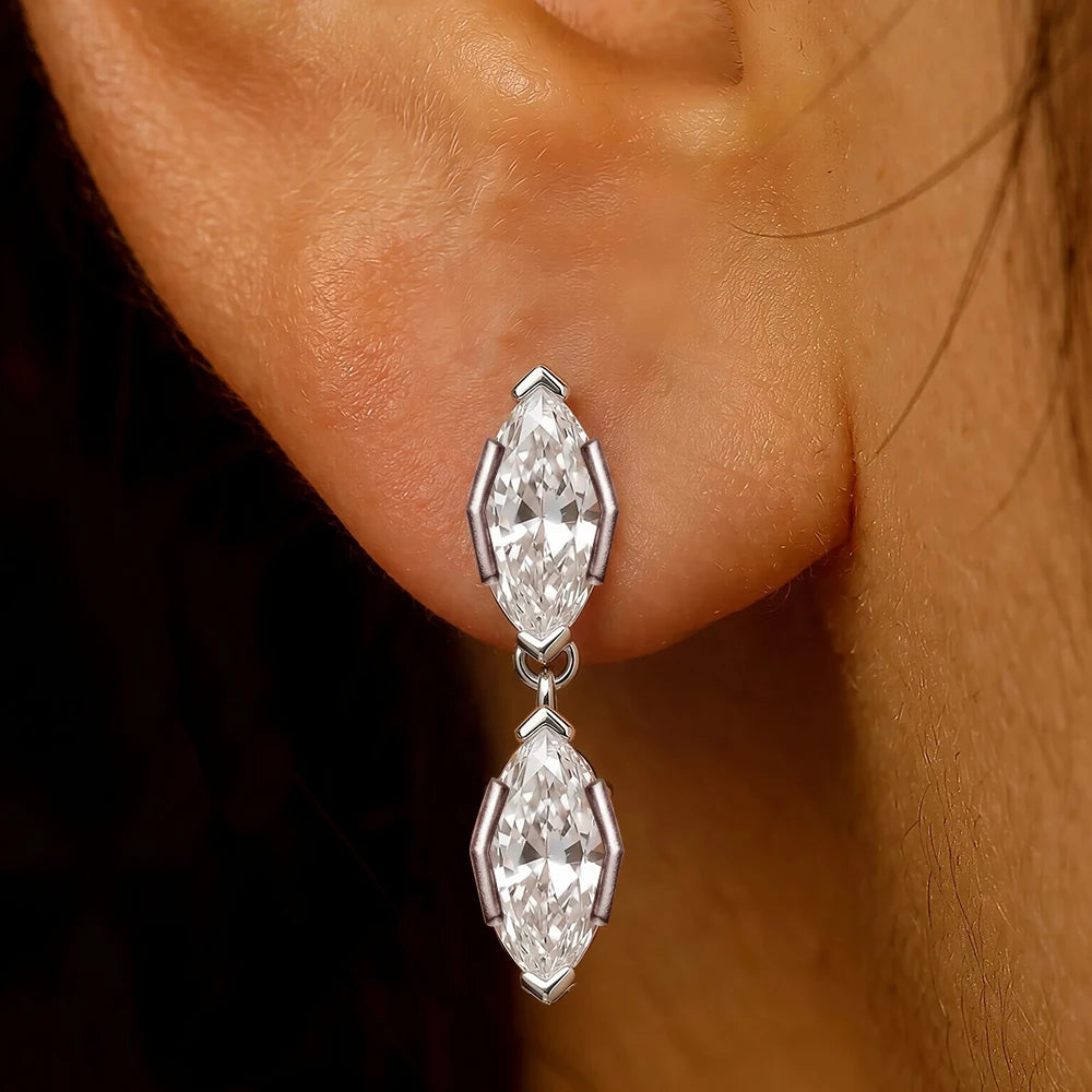 Marquise Drop Earrings