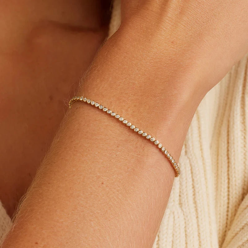 Moissanite Tennis Bracelet
