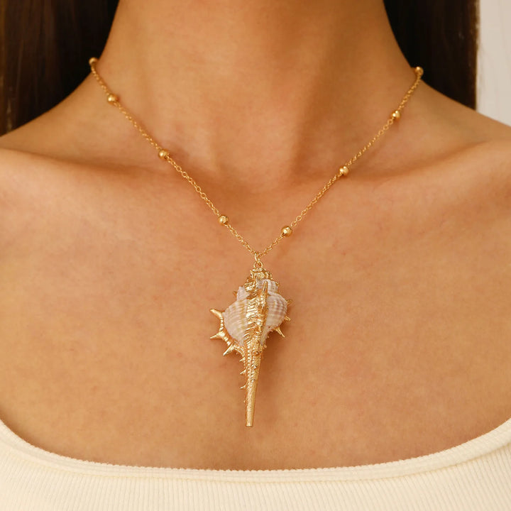 Shell Pendant Necklace