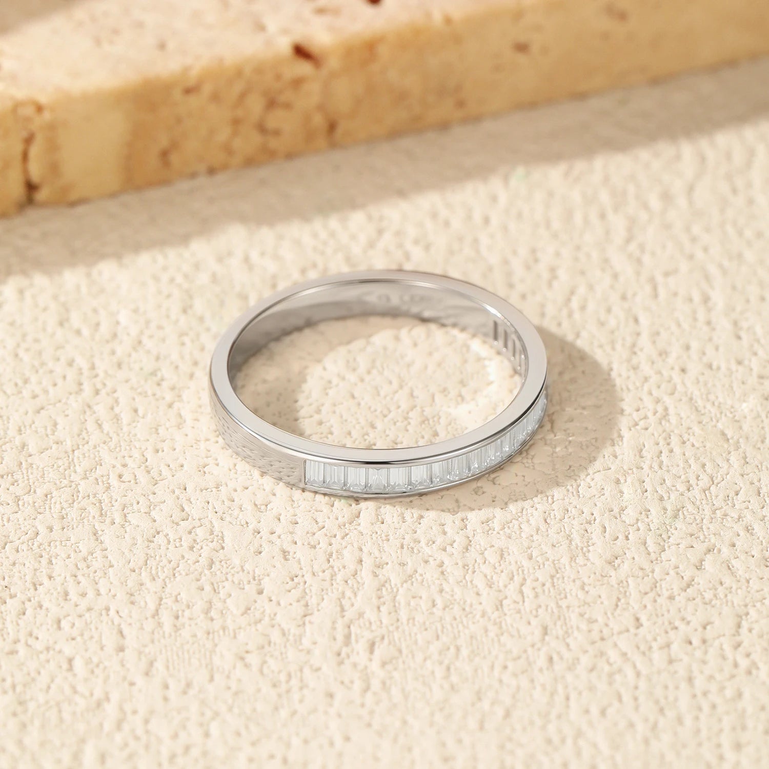 Rectangle Eternity Ring