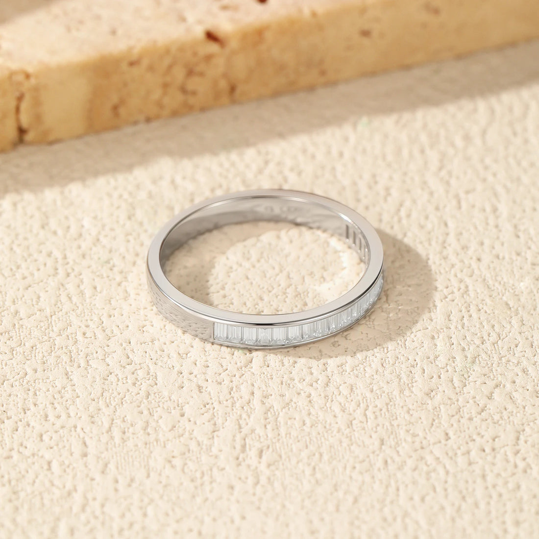 Rectangle Eternity Ring