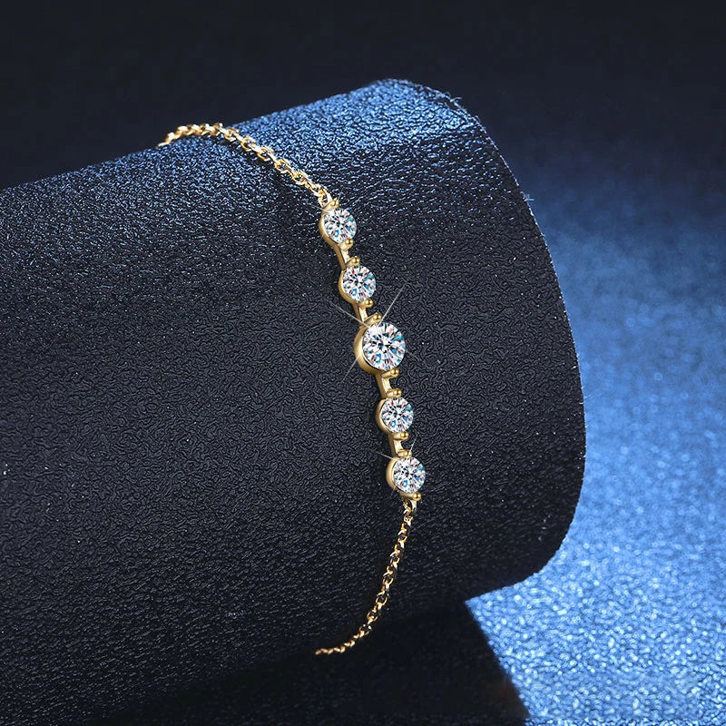 Certified Moissanite Bracelet