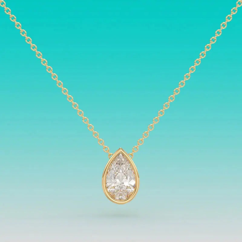 Solitaire Pendant Necklace