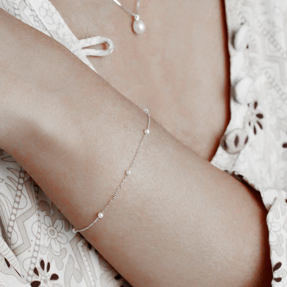 Pearl Chain Bracelet