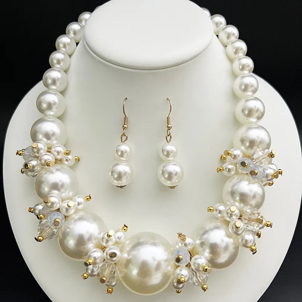 Pearl Beaded Choker