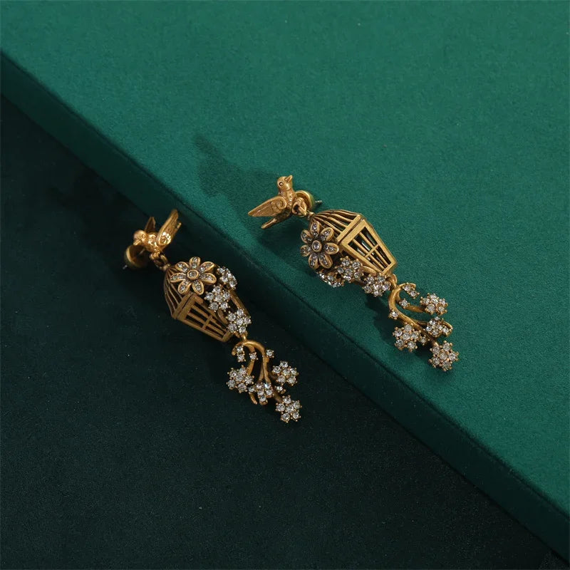Bird Cage Earrings