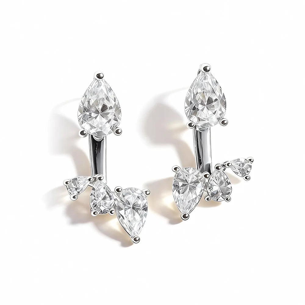 Waterdrop Moissanite Earrings