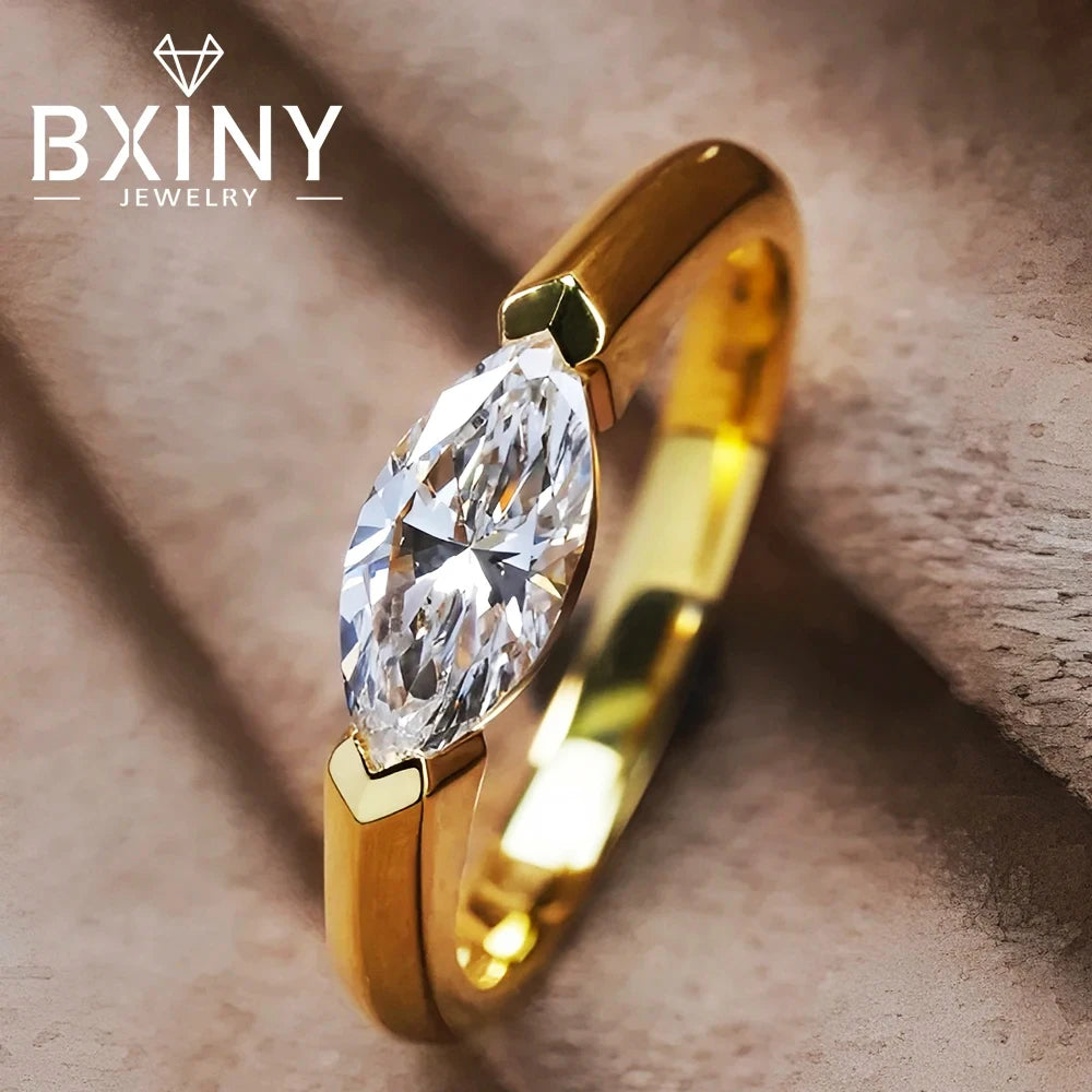 Marquise Solitaire Ring