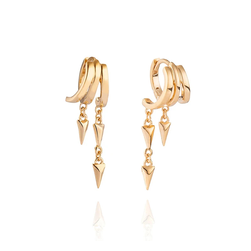 Triple Hoop Earrings
