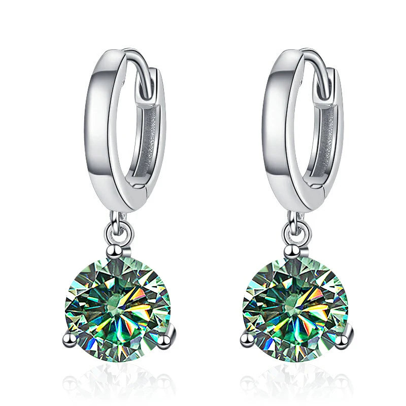 Certified Moissanite Earrings