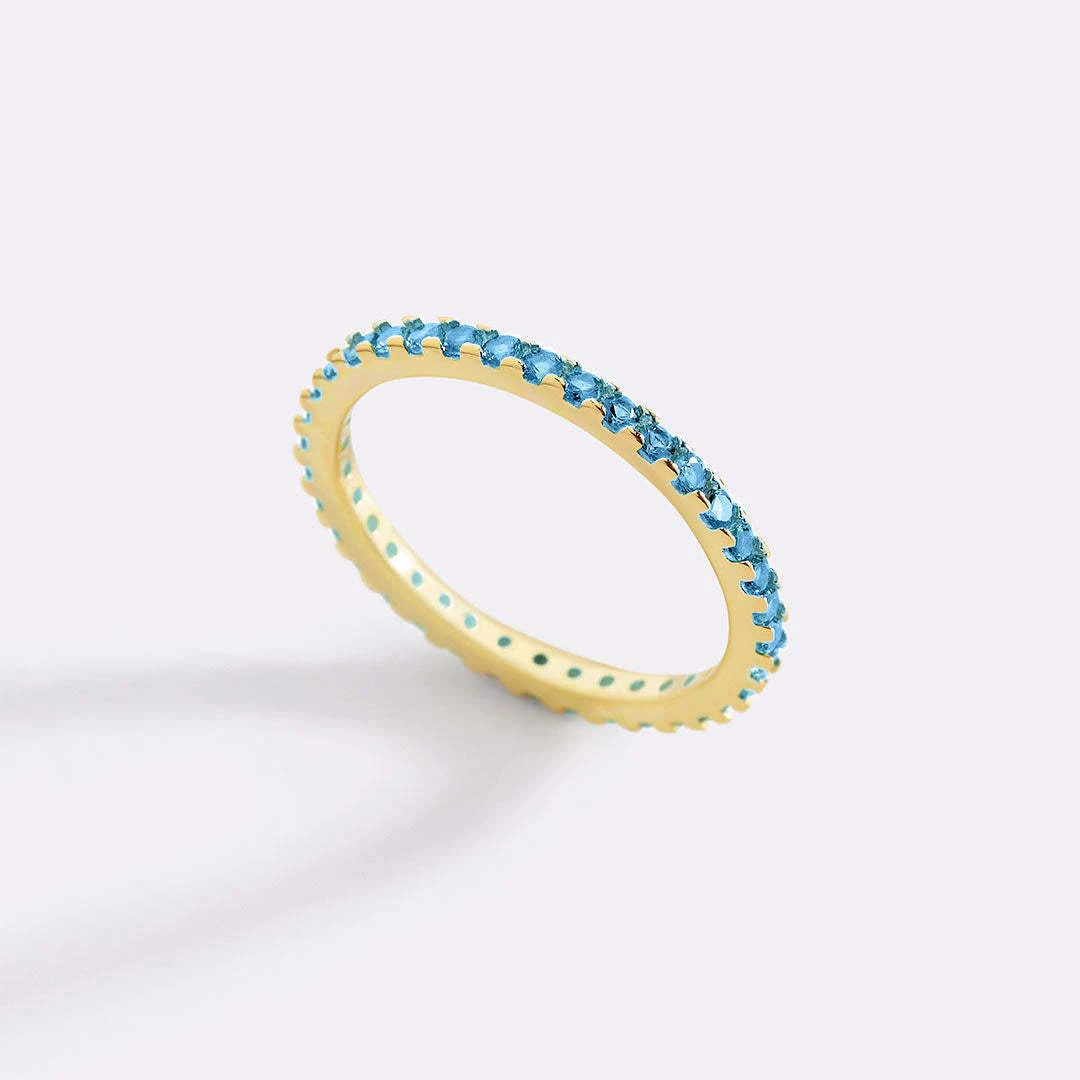 Birthstone Eternity Ring