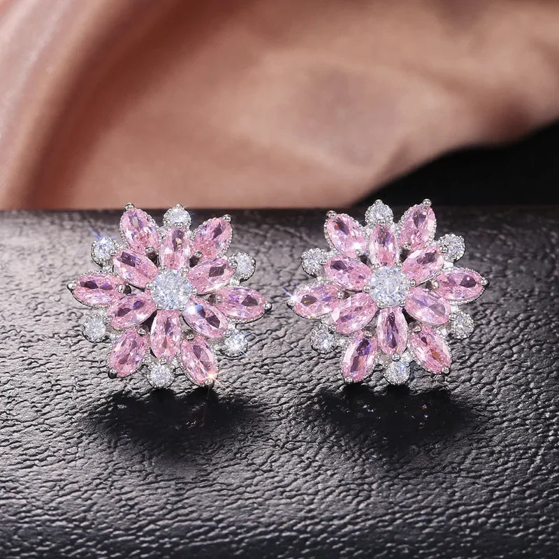 Flower Stud Earrings