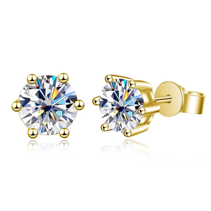 Classic Moissanite Studs