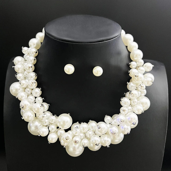 Pearl Beaded Choker