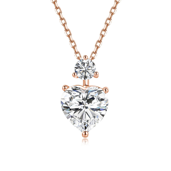 Heart Moissanite Necklace