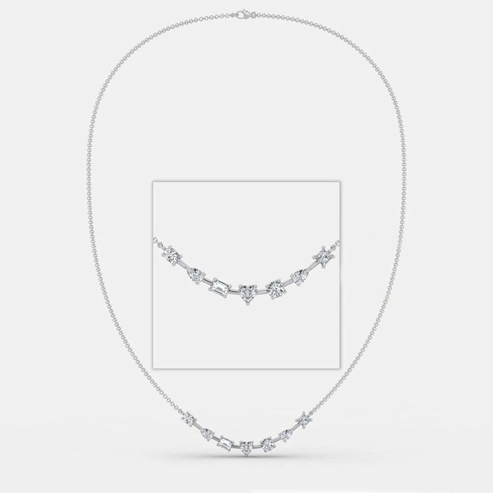 Seven Stone Necklace