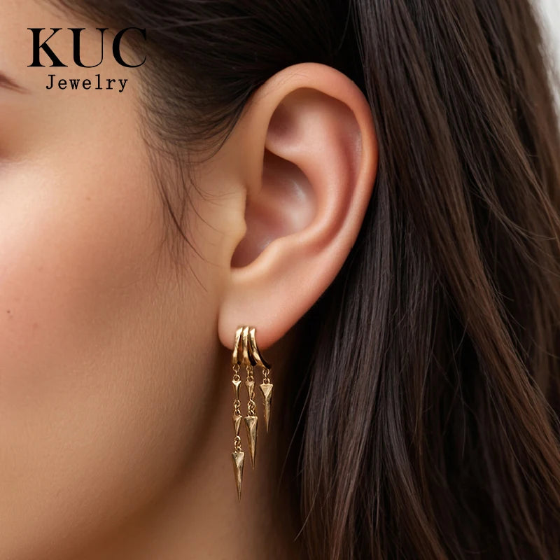 Triple Hoop Earrings