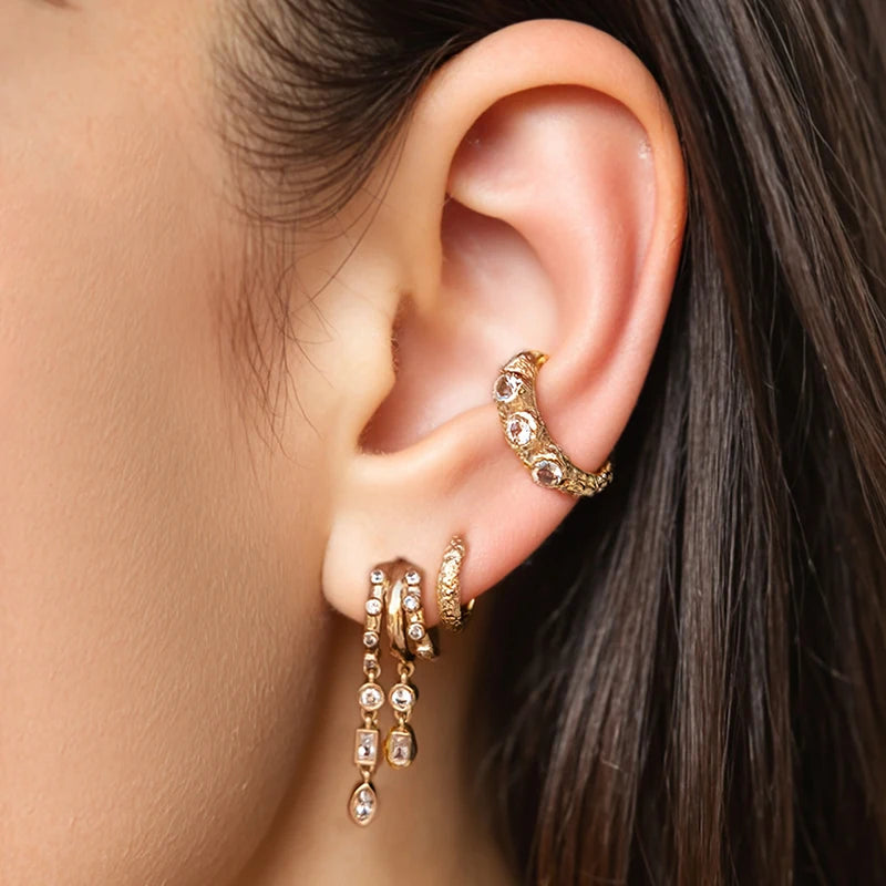 Geometric Drop Earrings