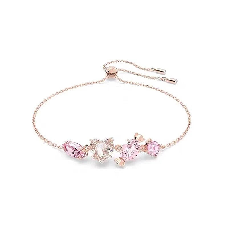 Colorful Crystal Choker Set