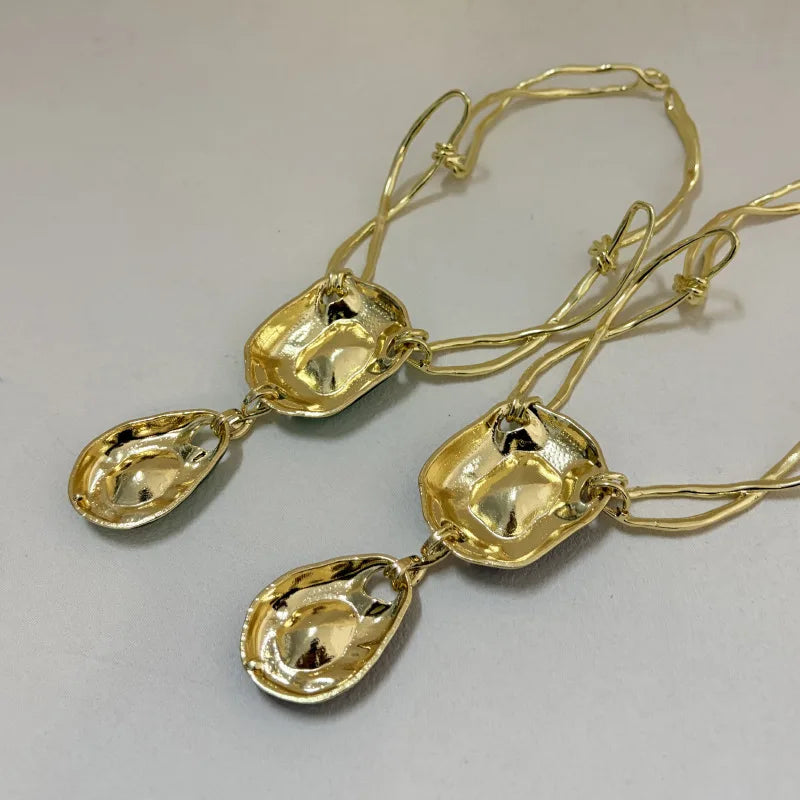 Geometric Pendant Necklace