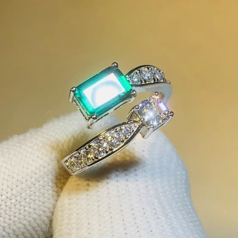 Green Zircon Ring