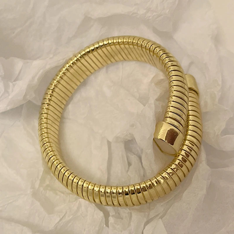 Adjustable Geometric Bangle